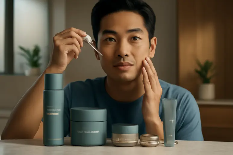 สกินแคร์ชาย 2025: ล้ำกว่าโฟมล้างหน้า อัปเดตและเทรนด์ใหม่